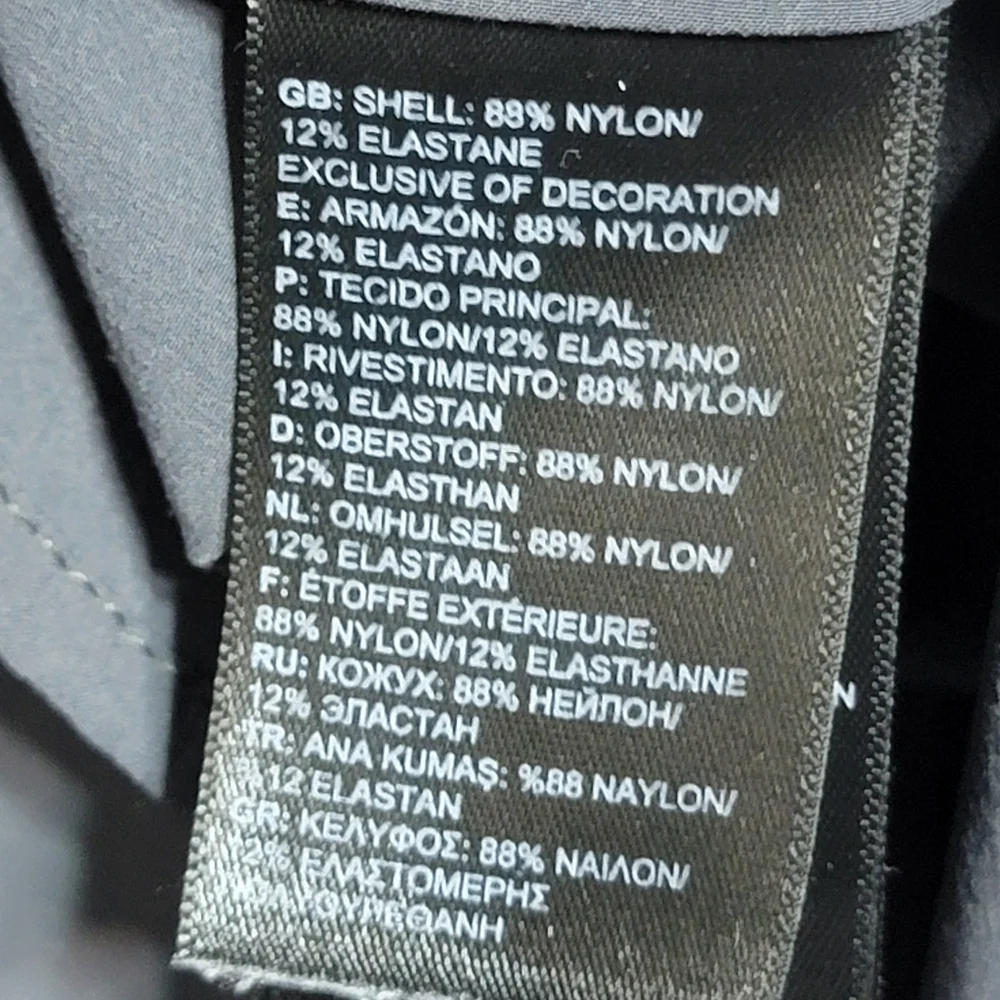 Big &‎ Tall Men's The North Face Charcoal Gray Short Sleeve Shirt Size XXL. #624